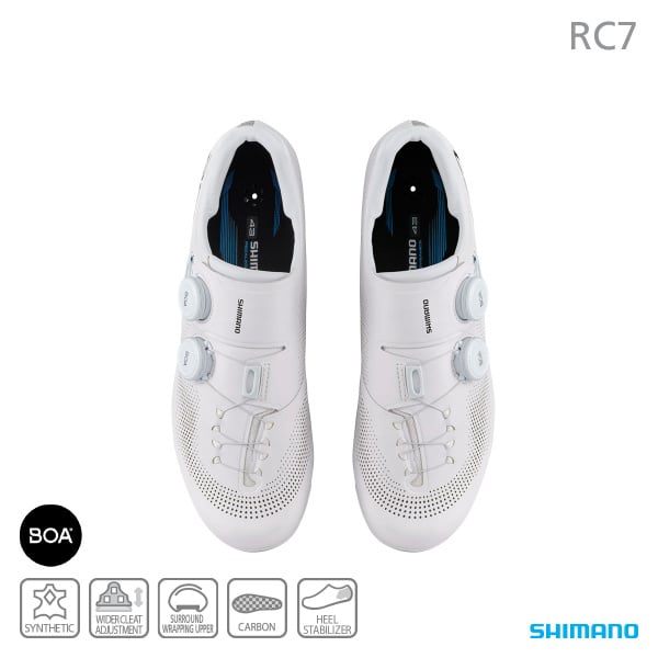 Shimano RC703 Road Shoes White