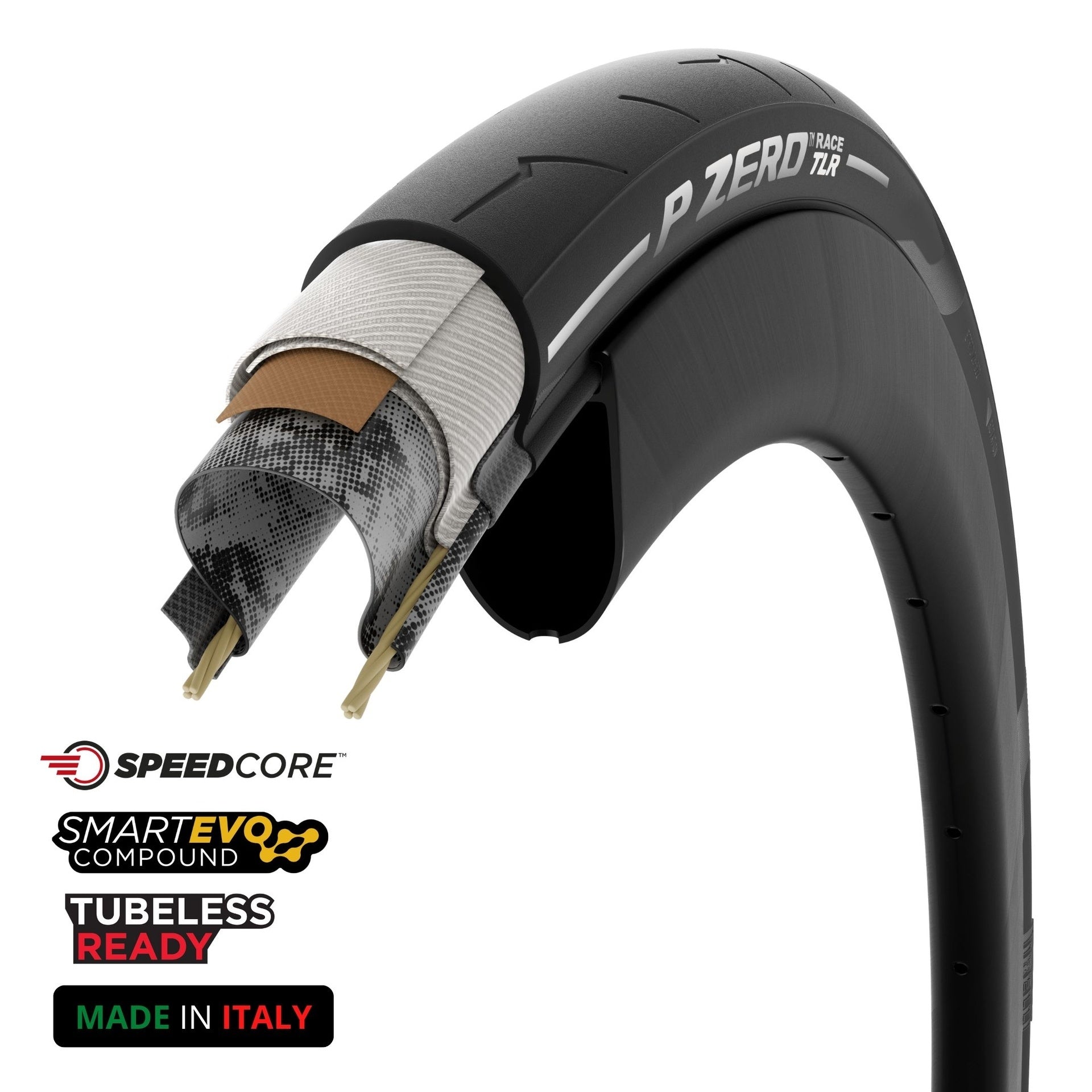 PIRELLI P ZERO RACE TLR Black 700C