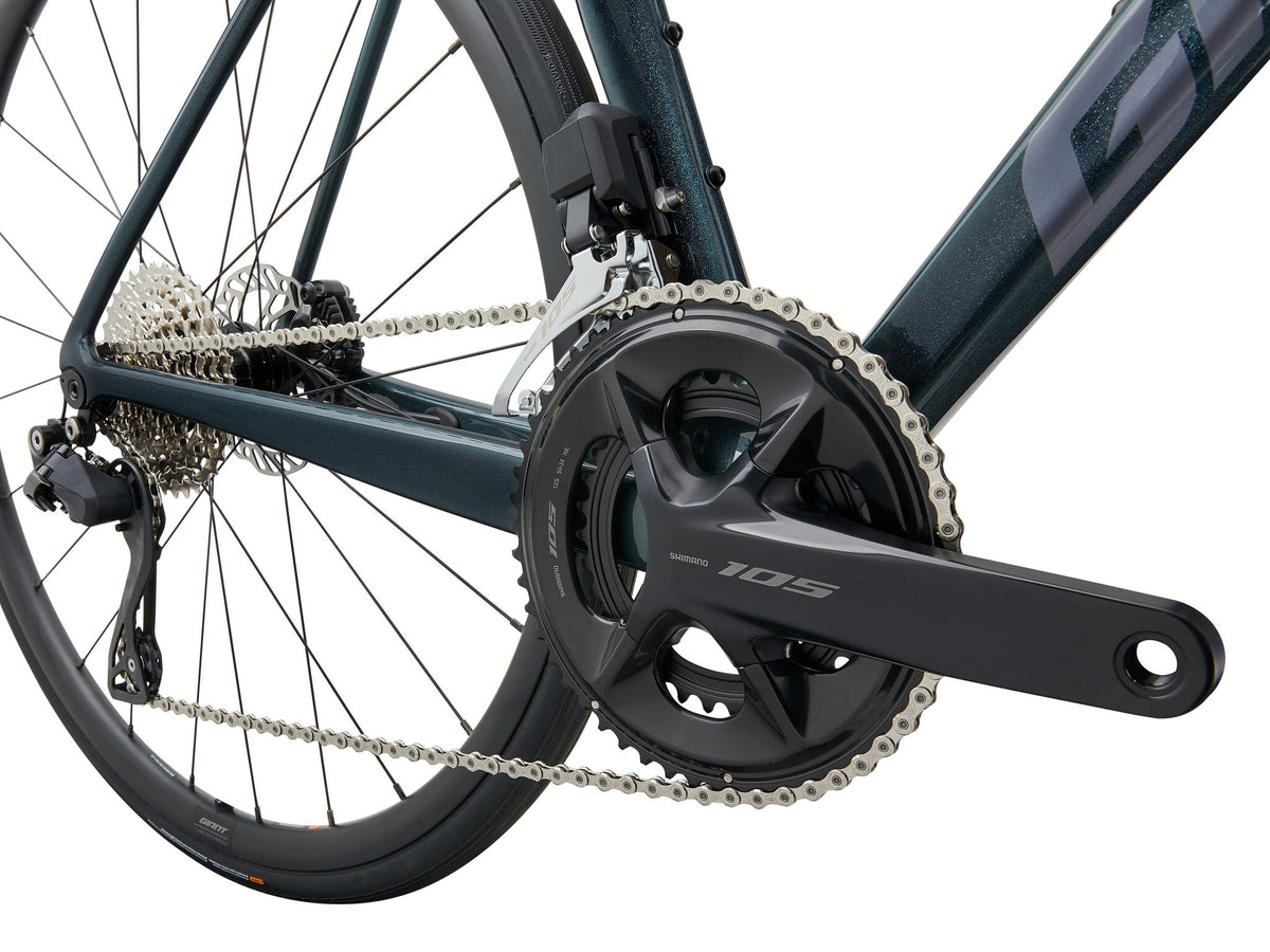 2025 Giant TCR Advanced 1 - PC Asphalt Green