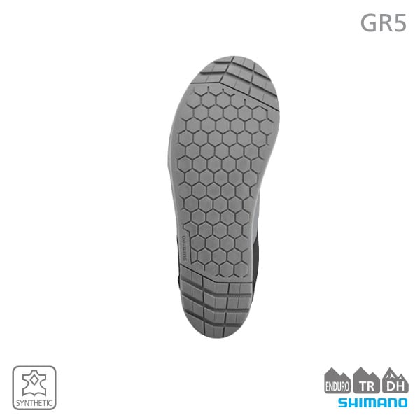 Shimano GR501 Flat Pedal Shoes Gray Black