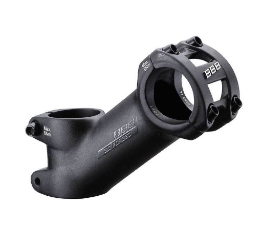 BBB Stem Highrise 70mm 31.8mm Black BHS-25