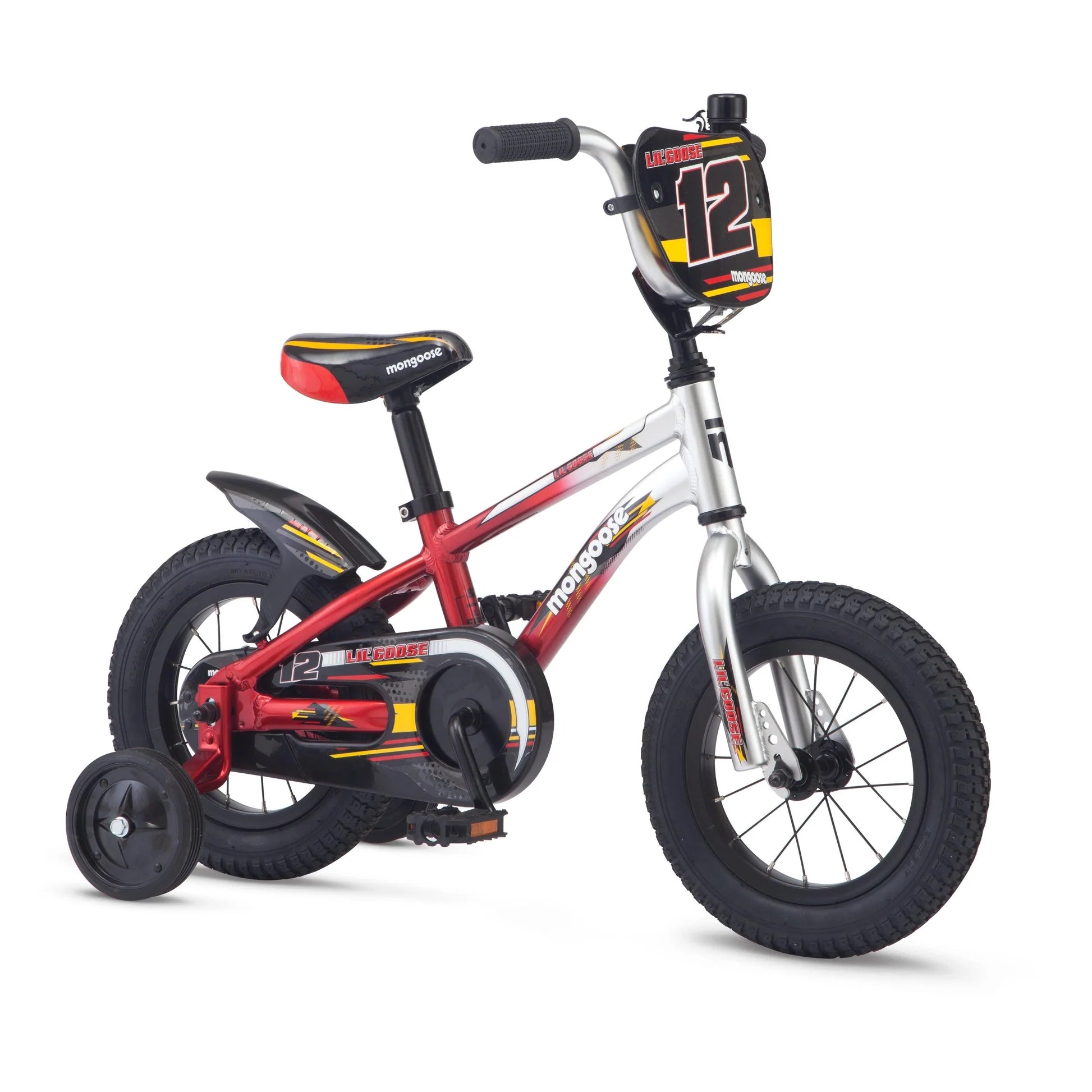 Mongoose Lilgoose 12" - Silver Red